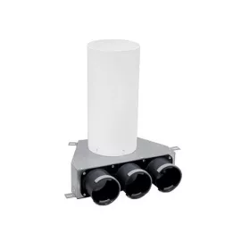  150 mm-es szellőztető, légtechnika légszelep fogadó