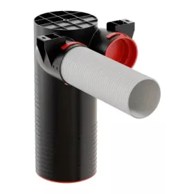   125 mm légszelep fogadó+125 zárósapka+75 zárósapka+tőmítő gyűrű