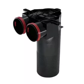 125 mm légszelep fogadó 2x75 PL125