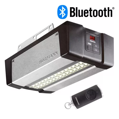 Hörmann szekcionált garázskapu 2500x2250 mm antracit CH7016, Supramatic E meghajtással, Planar "L" bordás Z sínvezetéssel