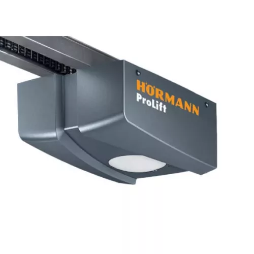 Hörmann szekcionált garázskapu Prolift meghajtassal 2500x2250 mm, Planar antracit CH7016, "L" bordás, Z sínvezetés