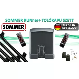 SOMMER Runner+ úszókapu, tolókapu kapunyitó szett