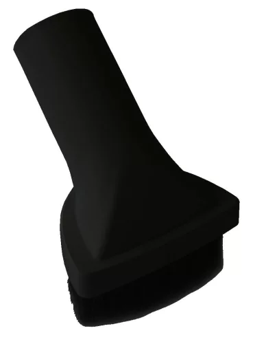 Portörlő kefe fekete, 6.5 cm, kerek fej