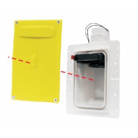 EASY HOSE központi porszívó Szerelőlap + vakolófedél