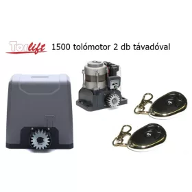   Torlift 1500 tolókapu, úszókapu kapunyitó 2db távirányítóval