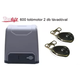  Torlift 600 tolókapu, úszókapu kapunyitó 2db távirányítóval