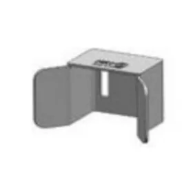   Felső fogadókonzol, horganyzott, kapura húzható kopókengyellel kapuvasalat 60mm