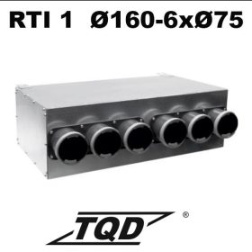 Gyors csatlakozókkal szigetelt egy soros szellőztető, légtechnika elosztó