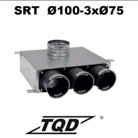 Elosztó doboz1 soros 3 gyors csatlakozóval szellőztető, légtechnika