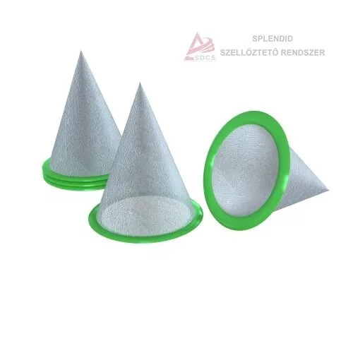 Légszelep szűrő, kúpos Ø125 mm, 1 db