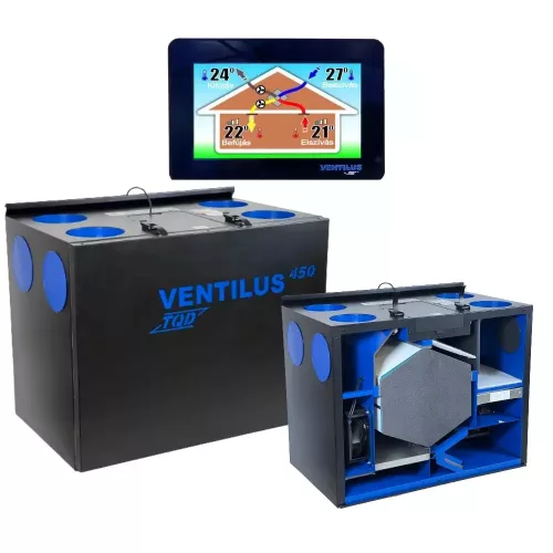TQD Ventilus 450 SE fali szellőztető gép (390)