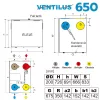 Ventilus 650 SE HR Q1 szellőztető gép