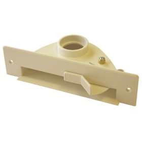   Szemétlapát adapter bútorba építhető központi porszívó rendszerhez Vajszínű