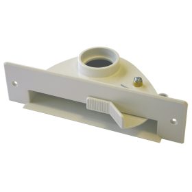 központi porszívó Szemétlapát adapter bútorba építhető Fehér