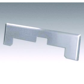 Króm előlap VP150WD központi porszívó géphez /szemétlapát adapterekhez