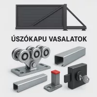 Úszókapu kapuvasalatok