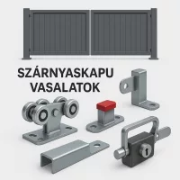 Szárnyaskapu kapuvasalatok