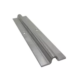 Tolókapu sín, horganyzott dübelezhető, O profil, 3m kapuvasalat