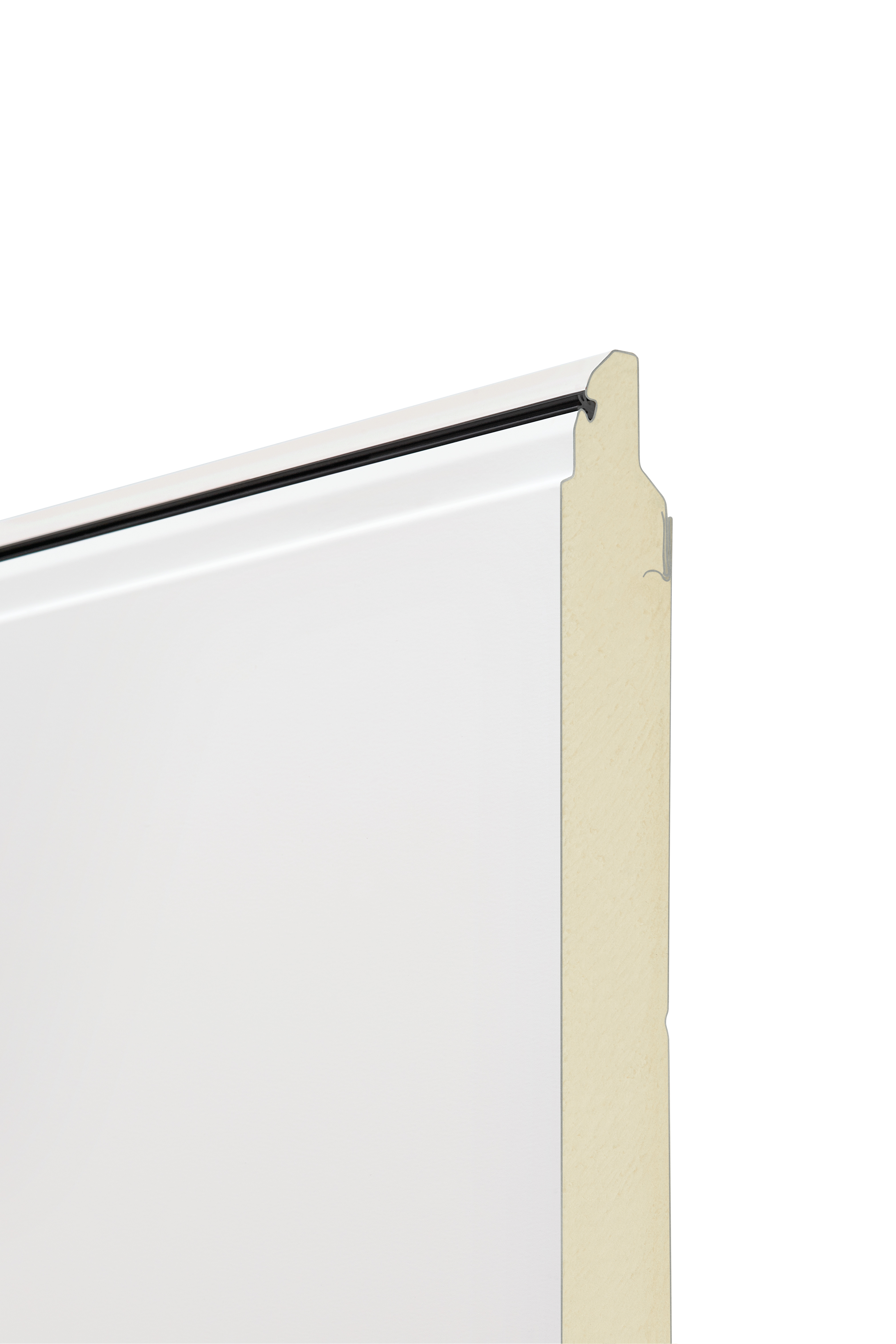 Hörmann garázskapu panel – hőszigetelt felépítés